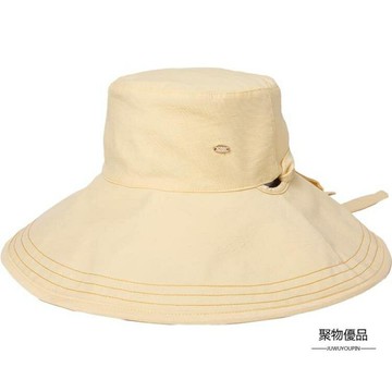 漁夫帽出游太陽帽防曬帽女大帽檐遮臉夏季防紫外線大沿【聚物優品】