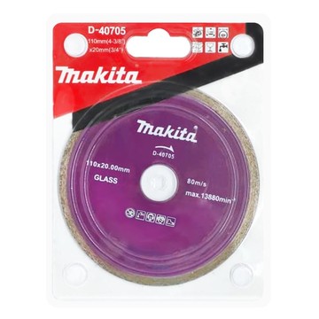 MAKITA 牧田 D-40705 鋸片 鑽石鋸片 濕式用 110mm 適用 玻璃