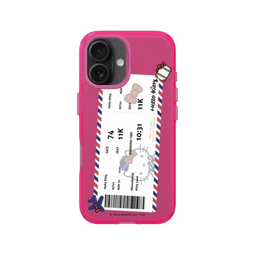 iPhone 16 Clear 粉漾桃 - 三麗鷗-Hello Kitty - 機票