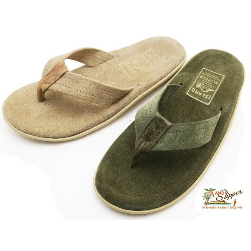 アイランドスリッパ メンズ トング サンダル トープ/タン アーミーオリーブ ISLAND SLIPPER PT203SL TAUPE/TAN ARMY  OLIVE 通販 LINEポイント最大0.5%GET | LINEショッピング