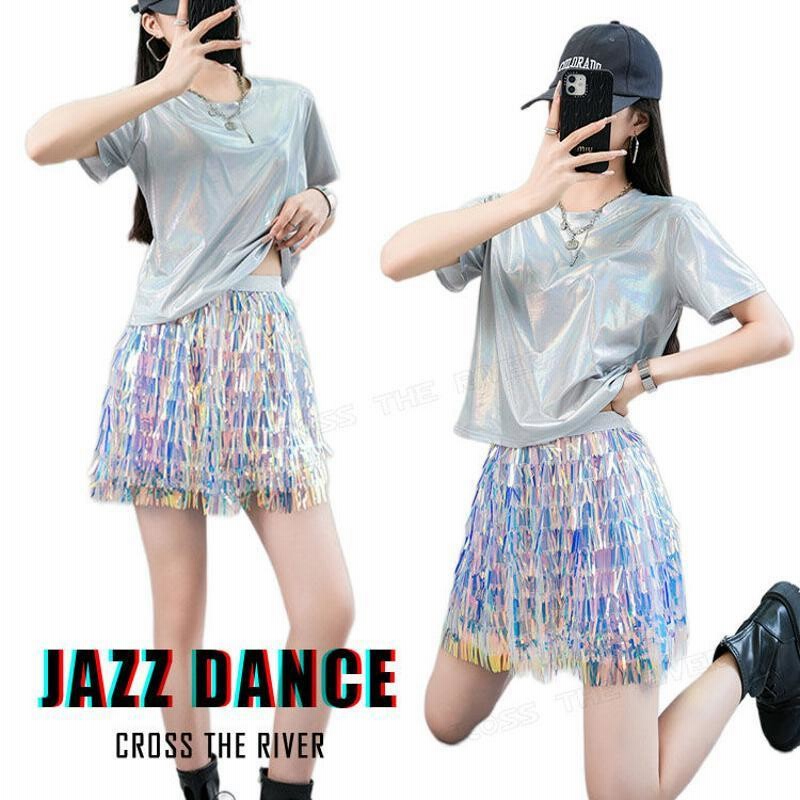 k-pop 衣装 シルバー 韓国 アイドル 衣装 ダンス衣装