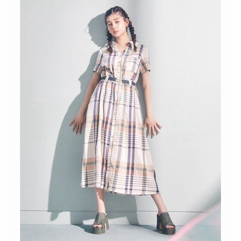 レディアゼル Redyazel レトロチェックワンピース 通販 Lineポイント最大1 0 Get Lineショッピング