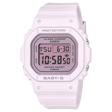 CASIO卡西歐 BGD-565 系列 BGD-565SC-4B 芭蕾風格方型腕錶 溫柔粉 37.9mm｜樂天領券現折★全館特惠中★指定刷卡回饋10%