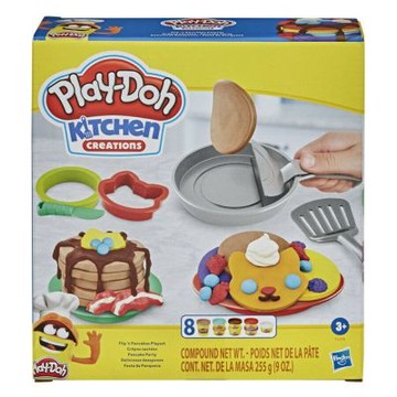 PlayDoh 培樂多 - 廚房系列 翻烤鬆餅遊戲組