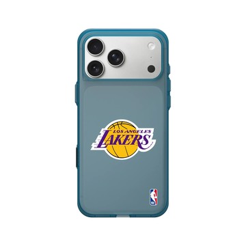 iPhone 17 Pro Max Clear (相機按鈕) 夜幕藍 - NBA - Logo-洛杉磯湖人 L.A. Lakers