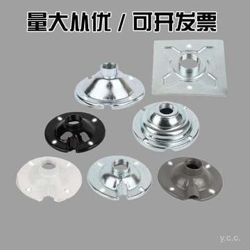 🔥桃園有貨🔥吊燈吊桿配件工礦底座吸盤燈頭燈座燈具廠房倉庫吊鈎吸頂鍍鋅掛闆 FTSO
