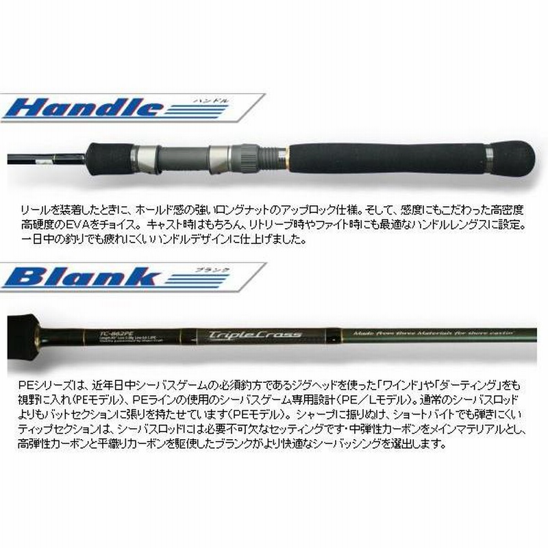 R640. メジャークラフト トリプルクロス TC-902PE R640. メジャー