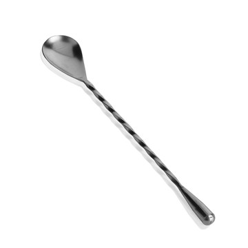 20cm日式水滴不銹鋼短吧勺雞尾酒攪拌勺調酒工具酒吧吧梗其它酒具