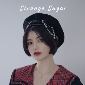 怪糖飾物集原創手工皮扣鏈條貝雷帽暗黑秋冬保暖毛呢