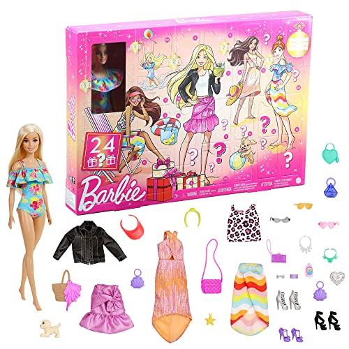 バービー Barbie アドベントカレンダー 着せ替え人形 クリスマス