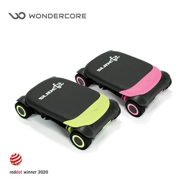 Wonder Core Slide Fit 健身滑板-綠/粉