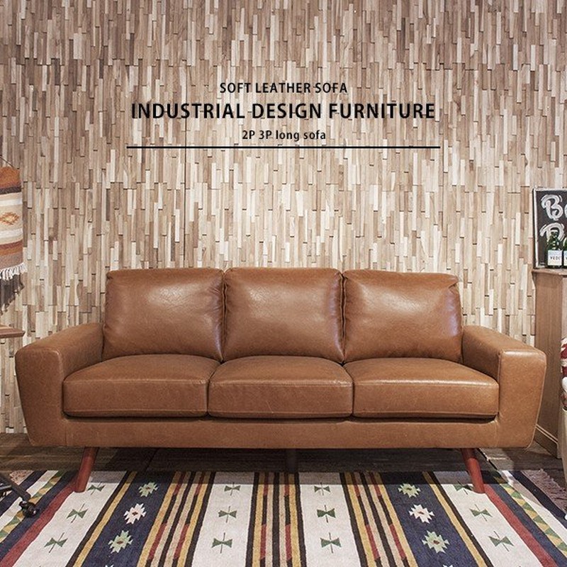 ソファ ソファー レザーソファ ソフトレザー 2人用 2 5人用 3人用 インダストリアル ミッドセンチュリー カフェスタイル モダン おしゃれ シンプル かっこいい 通販 Lineポイント最大0 5 Get Lineショッピング