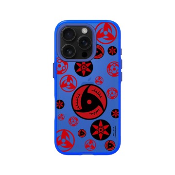 iPhone 16 Pro Clear 激光藍 - 火影忍者 Naruto - 血繼限界-寫輪眼