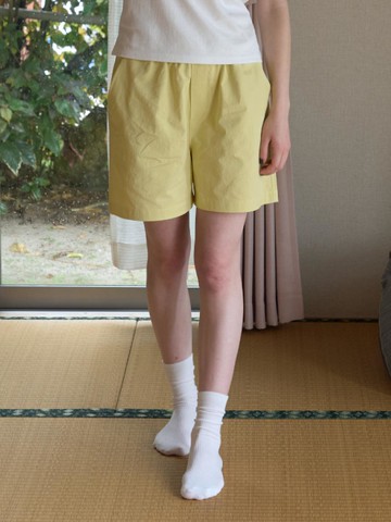 Airy BANDING Shorts (GREEN)