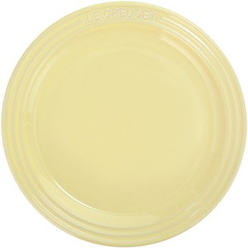 LE CREUSET Type A 圓盤  1個  盤子  艾莉絲黃  18 x 18 x 1.8cm