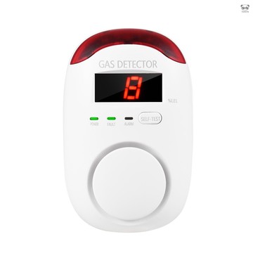 WA886 煙霧報警器 只用於可燃性氣體 插入式 LED數字顯示 美規