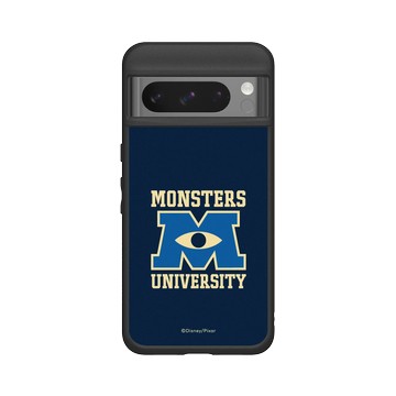 Pixel 8 Pro SolidSuit 黑 - 迪士尼-皮克斯 PIXAR - 怪獸大學校徽2