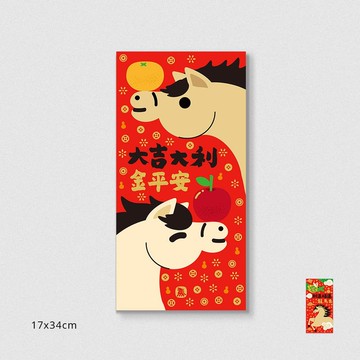 佳墨春聯-金彩-門心