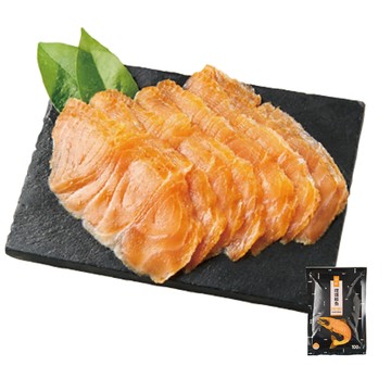[家速配]爭鮮煙燻鮭魚片(每包約100g)