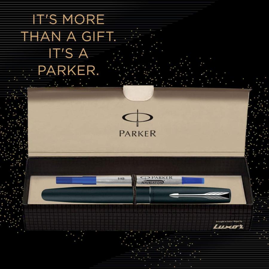 Parker Frontier Matte Black Roller Ball Pen　並行輸入品