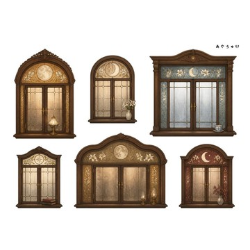 【9 月新品】20-150-0178 裁切紙 幻想復古浪漫喫茶