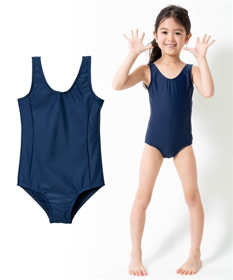 スクール水着 ラン型ワンピース水着 女の子 もっとゆったりサイズ スクール水着 Kid S Swimsuit 通販 Lineポイント最大1 0 Get Lineショッピング