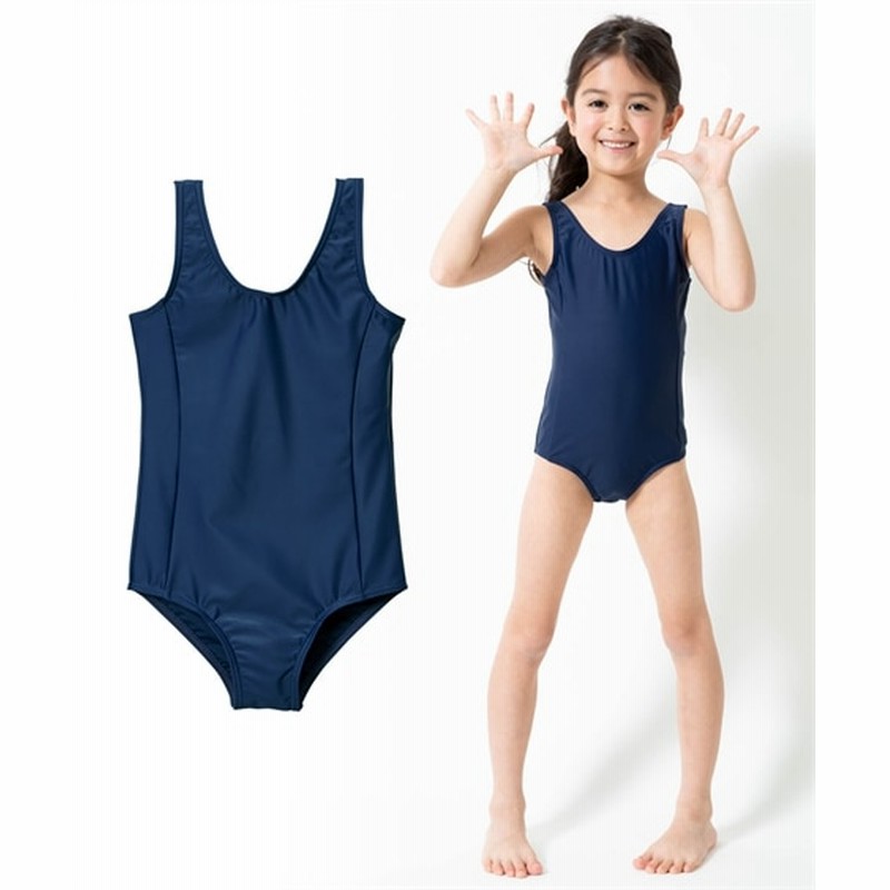 スクール水着 ラン型ワンピース水着 女の子 もっとゆったりサイズ スクール水着 Kid S Swimsuit 通販 Lineポイント最大1 0 Get Lineショッピング