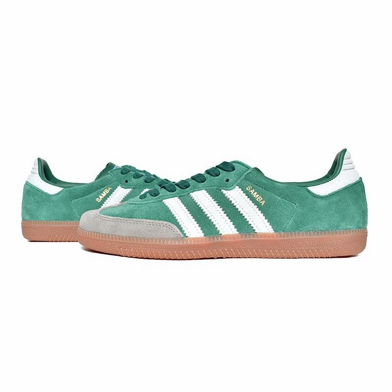 spzl新品 adidas SAMBA OG ID2054 グリーンスエード