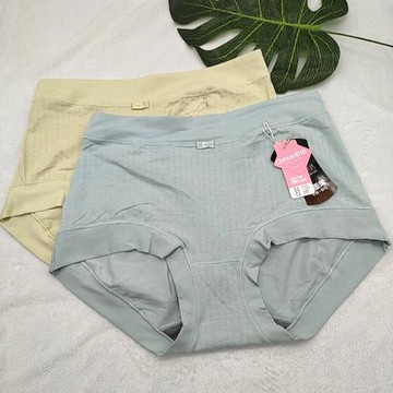 彩田 內褲女莫代爾棉質純色高腰32123包臀中腰32122石墨烯襠透氣