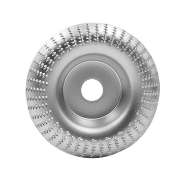 Toyutw)4寸角磨機木雕圓盤5/8寸心軸木成型圓盤角砂輪旋轉工具木材切割成型機