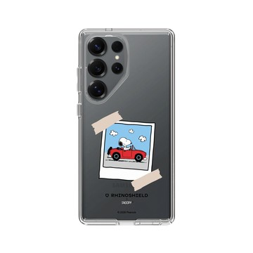 Galaxy S25 Ultra Clear 透明 - 史努比 Snoopy - 拍立得-一起去兜風