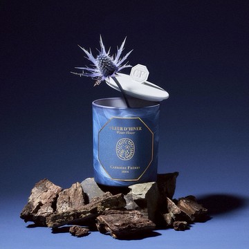 聖誕快樂【Carrière Frères】捕捉冬日系列 冬季花朵185g 限量香氛蠟燭l生日禮物 官方推薦 送禮首選 聖誕禮物