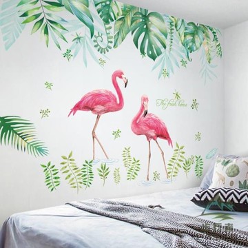 網紅墻紙自粘墻貼紙ins少女心布置臥室小清新裝飾