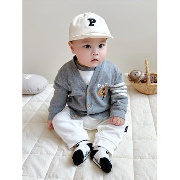 嬰兒童裝寶寶棒球服外套男童外出服上衣小童開衫外套女童新生兒潮