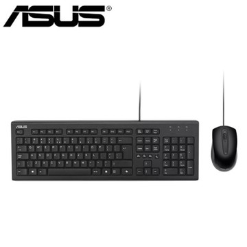 ASUS 華碩 原廠 U2000 USB有線鍵盤滑鼠組 (COPILOT鍵)