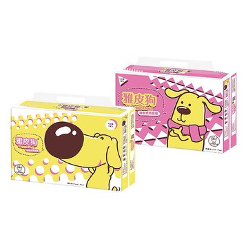 雅皮狗~抽取式衛生紙(100抽x14包x6袋) 隨機出貨 ※限宅配／無貨到付款