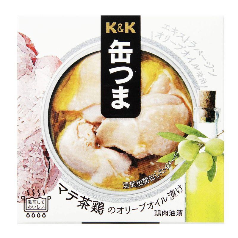 KK 缶つまR マテ茶鶏オリーブオイル漬 150g