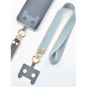 手機掛繩掛脖固定手機殼斜挎可背鏈條女高端手腕網紅貼片吊繩掛鏈