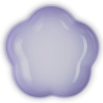 LE CREUSET 花型盤  淡粉紫  16cm  1個