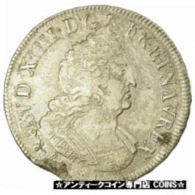 アンティークコイン1 [#517405] Coin, France, Louis XIV, 1/2 Ecu aux