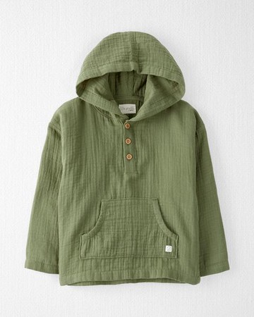 Organic Cotton Gauze Pullover