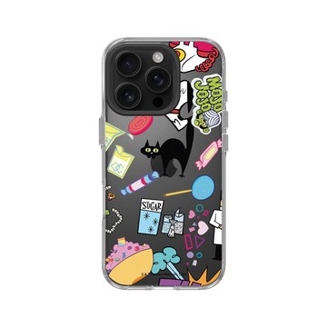 iPhone 16 Pro Clear 透明 - The Powerpuff Girls 飛天小女警 - 貼紙款