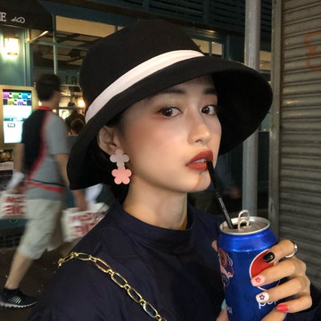 【好搭】女式漁夫帽夏季百搭韓版大檐遮陽帽女出游防曬透氣盆帽潮1入