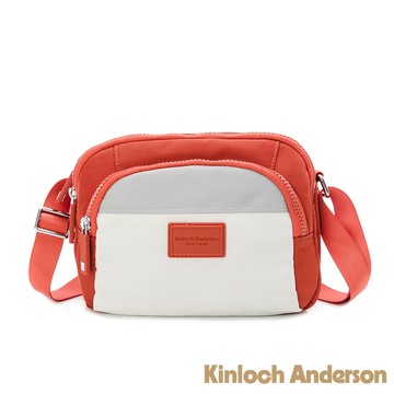 【金安德森】野果之森 多功能方型側背包-活力橘