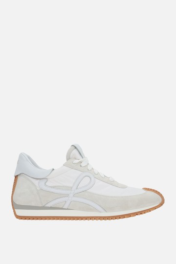 LOEWE Flow suede and nylon sneakers Man