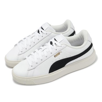 Puma 彪馬 休閒鞋 Lajla Clean Sep Wns 女鞋 白 黑 低筒 板鞋 小白鞋 39842701