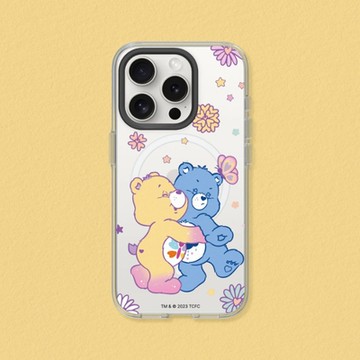 犀牛盾 iPhone 全系列 Clear(Magsafe兼容)透明防摔手機殼/Care Bears-抱一個
