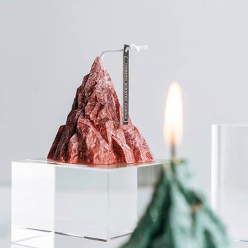 【生活市集】台灣現貨 北歐火山 香氛蠟燭 香薰蠟燭 蠟燭 漸層蠟燭 造型蠟燭 氣氛佈置 火山蠟燭 交換禮物 情人 設計