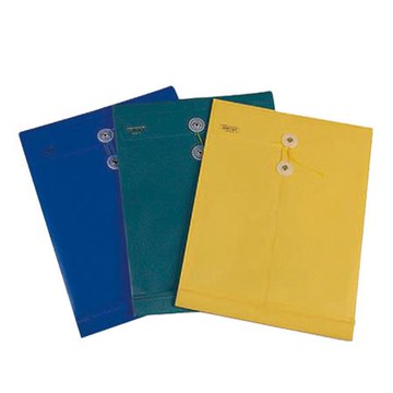 HFPWP PP立體附繩文件袋/F121/直式/藍