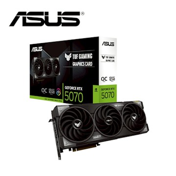 華碩 TUF-RTX5070-O12G-GAMING 顯示卡+華碩 PRIME 850W ATX3.0 金牌 電源供應器